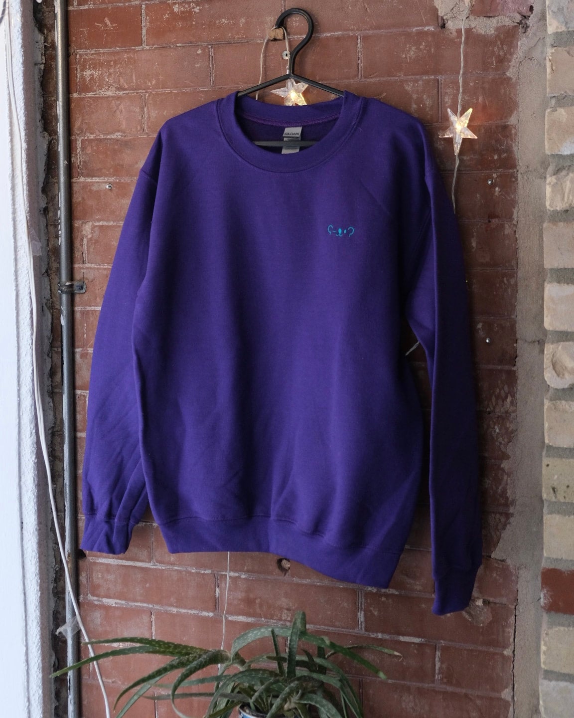 Bear Face Winking Pullover Sweater Bear Face Studios